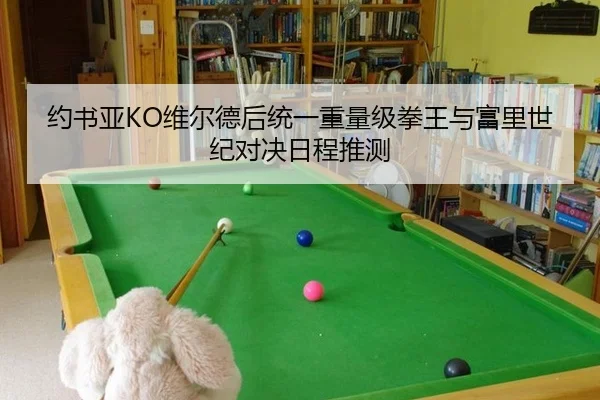 约书亚KO维尔德后统一重量级拳王与富里世纪对决日程推测